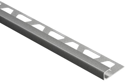 Schlüter QUADEC Winkelprofil grau, Dekorprofil H 11 mm für Fliesenaußenecken