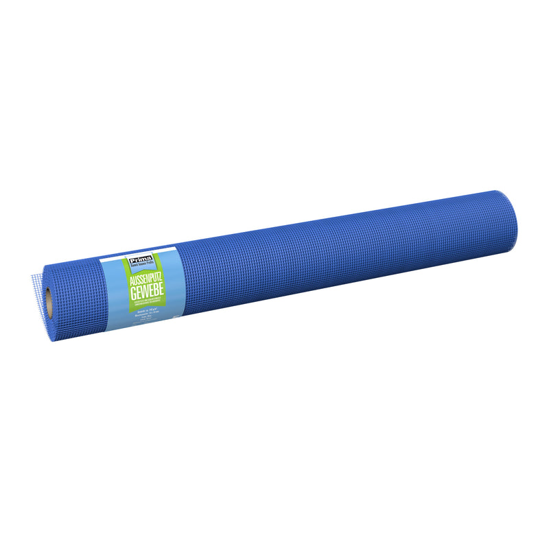 Baukom Prima Außenputzarmierung aus Glasfaser, blau 140 g/m², 100 cm breit