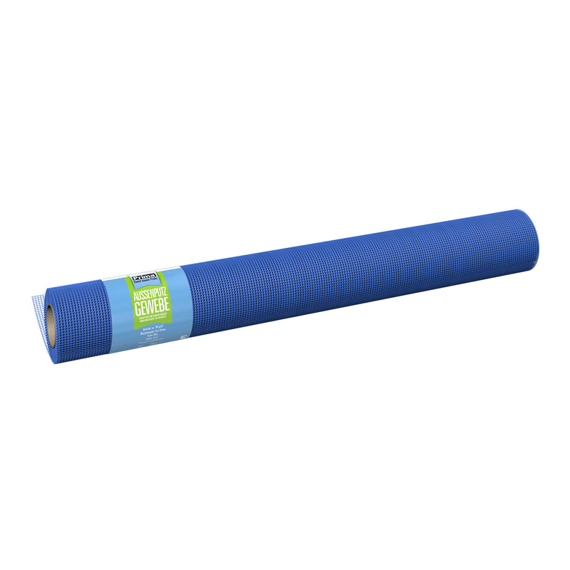 Baukom Prima Außenputzarmierung aus Glasfaser, blau 140 g/m², 100 cm breit