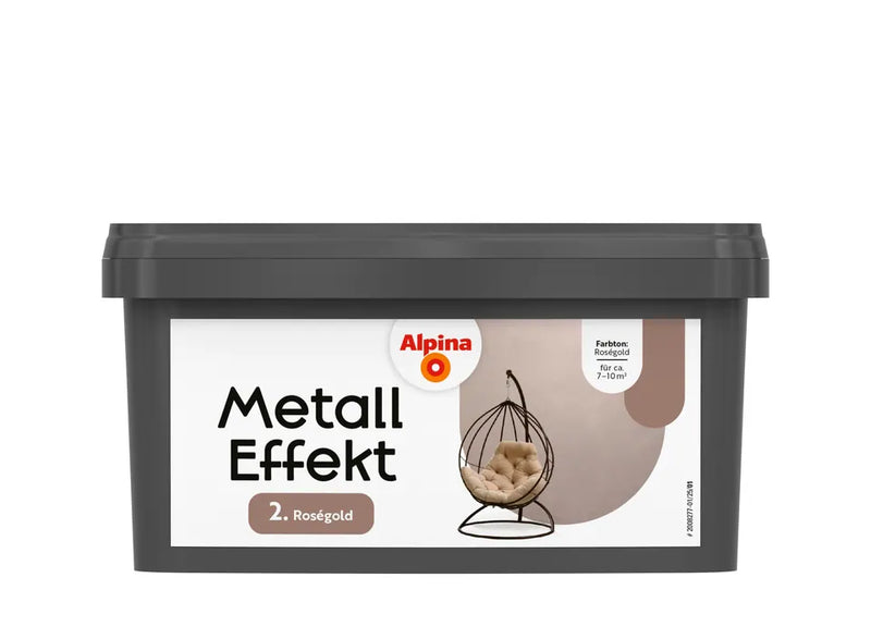 Alpina Effekt Farben Metall Effekt Finish in, 1 L Eimer