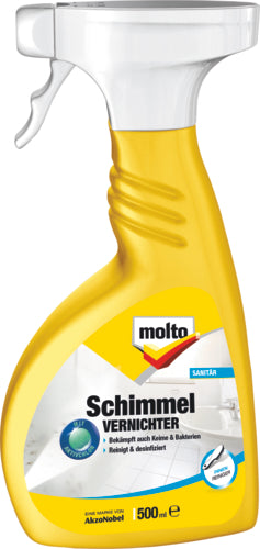 Molto Schimmel Vernichter 500 ml Sprühflasche, Innenanwendung