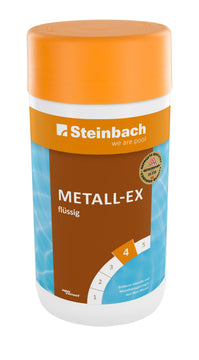 STEINBACH Metall-EX flüssig 1 l Poolchemie (Sonstige Pflegemittel)