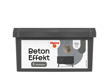 Alpina Effekt Farben Beton Effekt in, 1 L Eimer