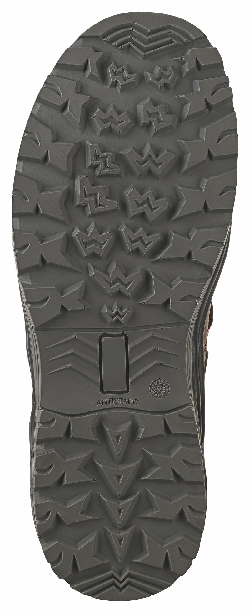 Bullstar TECHN0-X Sicherheitsschuh S3S, Halbschuh braun, Größe 44