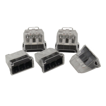 UNITEC Steckklemme 3-polig 0,5–2,5 mm², 10 Stück