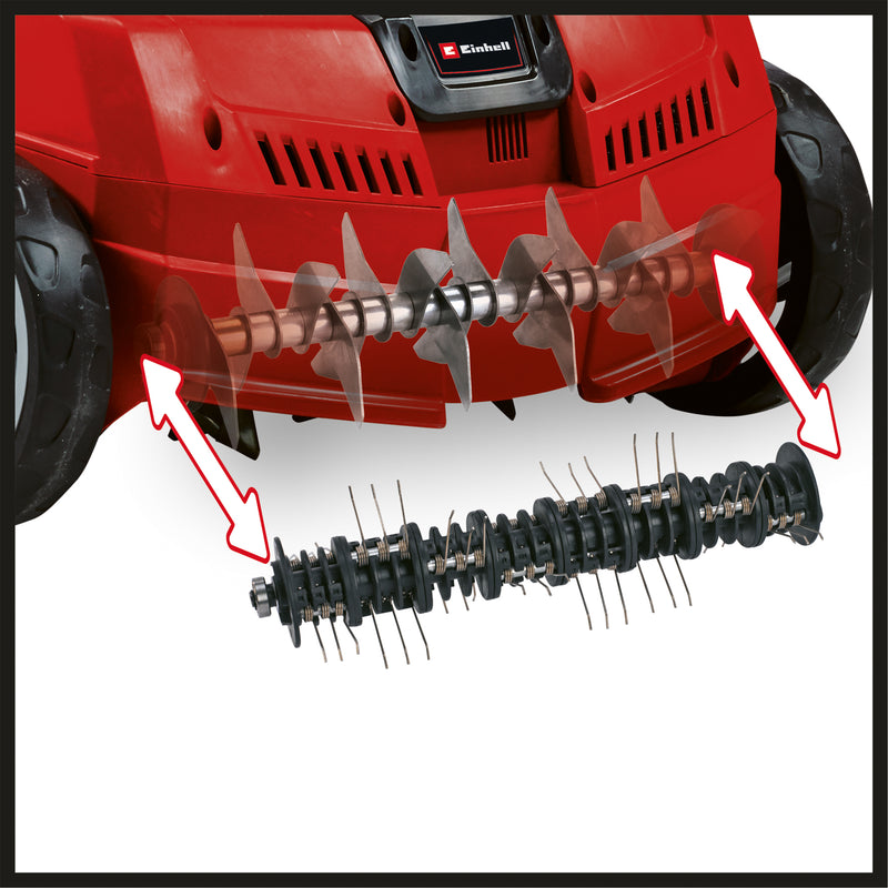 Einhell GC-SA1231/1 Elektro-Vertikutierer-Lüfter mit 31 cm Arbeitsbreite