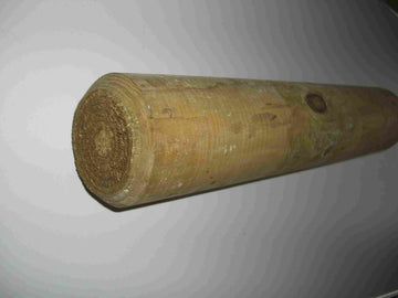Meyer Holz Rundholz KD grüner Pfosten, Universalpfosten rund 300 cm