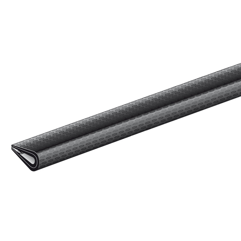 GAH ALBERTS Kantenschutzprofil Weich-PVC schwarz 10x7x1500 mm Winkelprofil