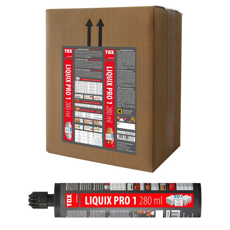 TOX Liquix Pro 1 Verbundmörtel, styrolfrei, Kartusche