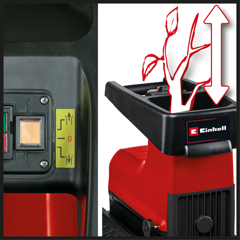 Einhell Elektro-Leisehäcksler GC-RS 60 CB für Garten, 2800 W