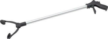 MEISTER Abfallgreifer aus Aluminium, 600 mm Höhe, Zangenfunktion