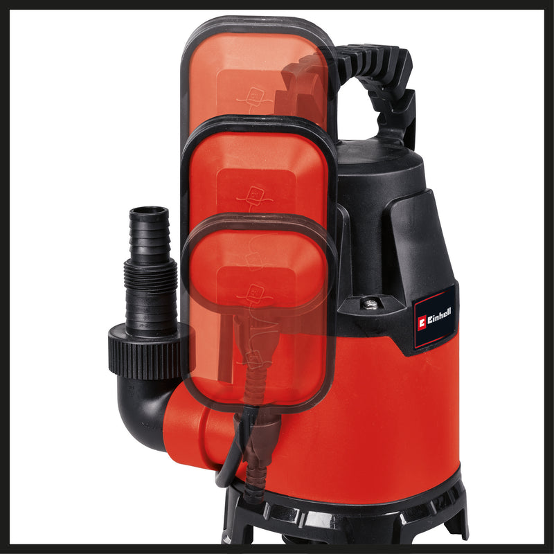 Einhell GC-DP 3325 Schmutzwasserpumpe Tauchpumpe mit Kunststoffgehäuse