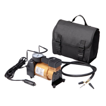 UNITEC Kompressor Premium mit Metallgehäuse, 12 V, 2,80 m Kabel