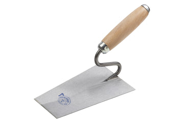 Maurermeister Maurerkelle mit Holzgriff natur und Stahlblatt, 180 mm