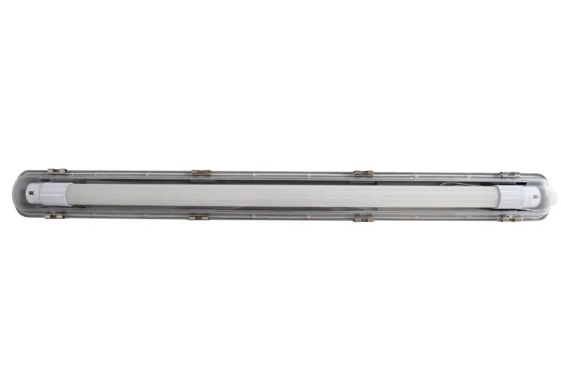 IDV Feuchtraumleuchte 0,6 m T8 LED 10 W, IP65 mit Edelstahl-Clips