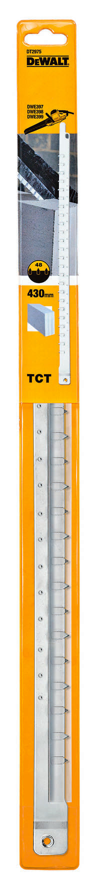 DeWALT Spezialsägeblatt 430 mm für Porenbeton (Säbelsägenblatt)