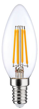 LightMe LED-Lampe Kerze C35 97 mm 7 W warmweiß, E14/827
