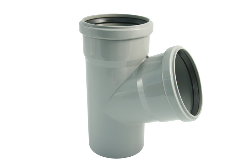Marley HT Abzweig DN 110/ DN 110, grau, 45° PP (Dichtung)