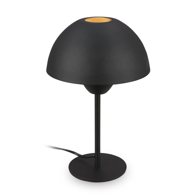 BRILONER Gryde Schwarz Tischleuchte, IP20, exkl. Leuchtmittel E14