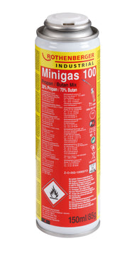 ROTHENBERGER Minigas 100 Butan Propan/Butan, Kartusche (150 ml)