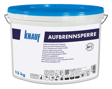 Knauf Aufbrennsperre gelb im Eimer 15,00 kg als Sperrgrund