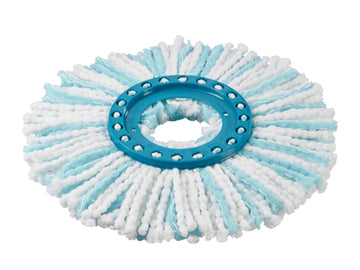 Leifheit Ersatzkopf Clean Twist Disc Mop microduo türkis/weiß
