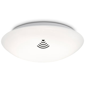 Briloner Piatto LED-Deckenleuchte, weiß, rund, Ø 278 mm, 15W