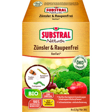 Substral Naturen® XenTari Zünsler & Raubenfrei Pulver 20 g, 8x2,5 g
