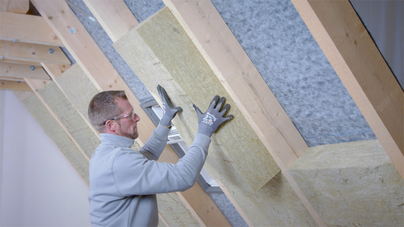 Rockwool Klemmrock 035 Steinwolle Dämmfilz, 180 mm stark – 2500 x 1000 mm