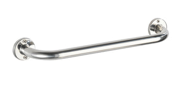 WENKO Badewannengriff Basic silber, Bügelgriff aus Edelstahl, Breite 460 mm