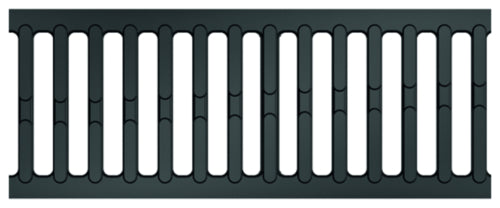 ACO Self Gussrost PKW-befahrbar, 500 x 118 mm, mit Aufkleber OV134