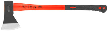 CONNEX Axt mit Glasfaserstiel 1,25 kg – Stahlkopf, gummiüberzogen