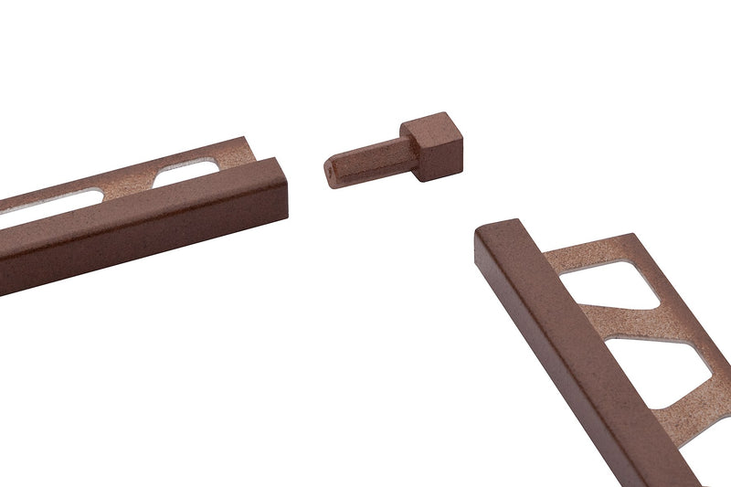 Schlüter QUADEC-TS/EV Außenecke Eckstück Elfenbein, H=10 mm