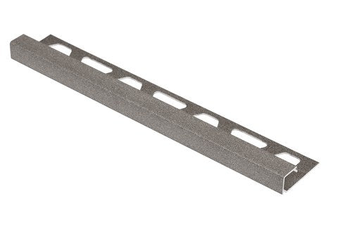 Schlüter QUADEC Winkelprofil Steingrau, Aluminium, H 10 mm, 2,5 m