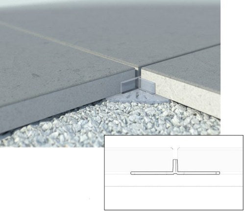 ferax Abstandshalter für Stein-/Keramikplatten transparent, 57x57 mm