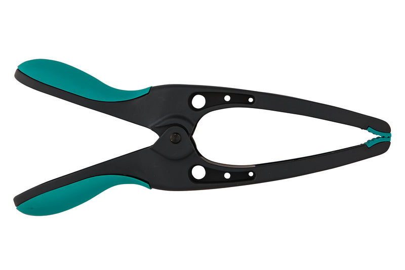 Wolfcraft Spitzfederzwinge MT 70 schwarz/türkis, Spannbereich bis 70 mm
