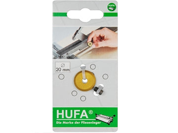 HUFA Ersatz-Rädchen für Fliesenwerkzeug, Außen-Ø 20 mm (TiN)