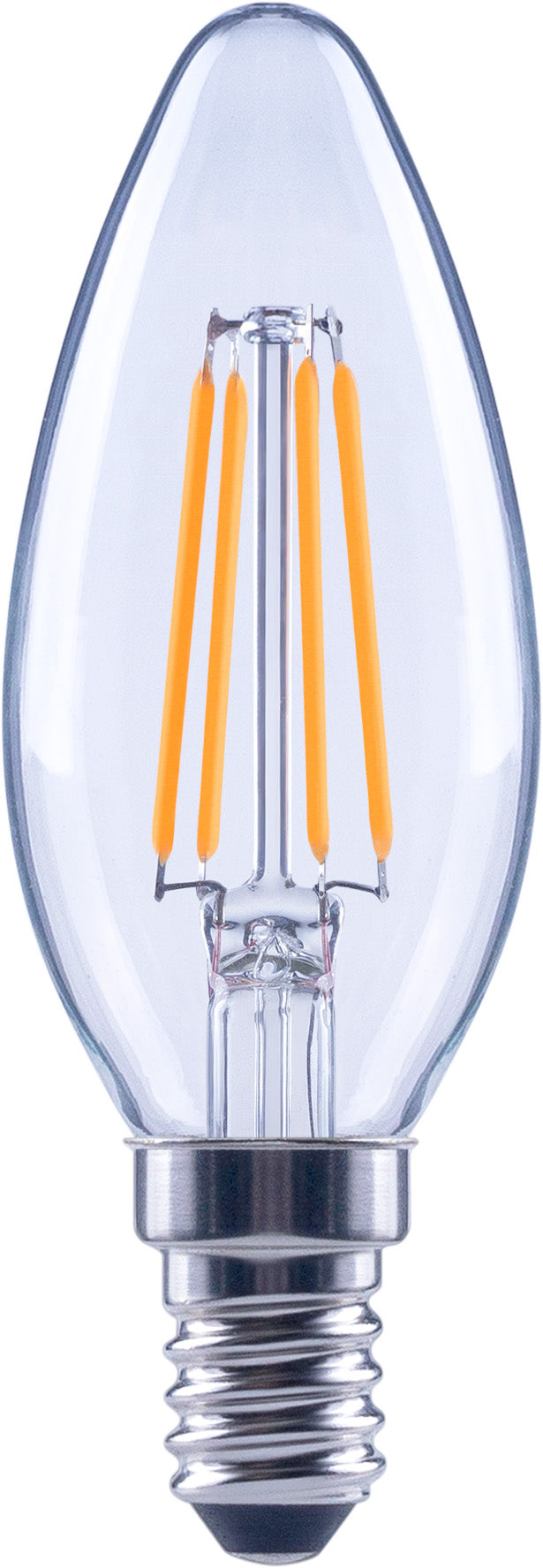 LightMe LED-Leuchtmittel E14 Filament klar, warmweiß 2,2 W
