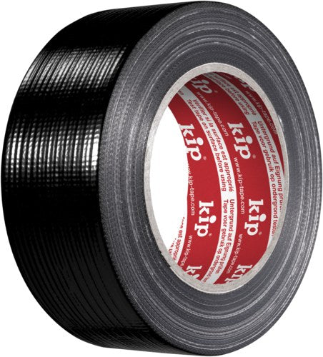 Kip Gewebeband Typ 224 schwarz, 48 mm x 50 m Minikarton