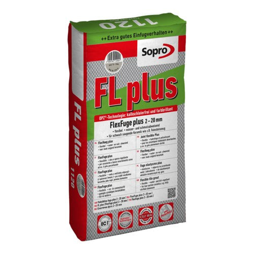 Sopro FlexFuge plus Grau-Fugenmörtel, grau, 5 kg Beutel