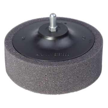 Wolfcraft Polierschwamm für Bohrmaschine, Schaft Ø 8 mm, Ø 120 mm