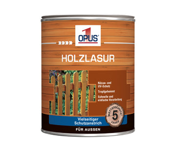 OPUS1 Holzlasur, wasserverdünnbar für außen