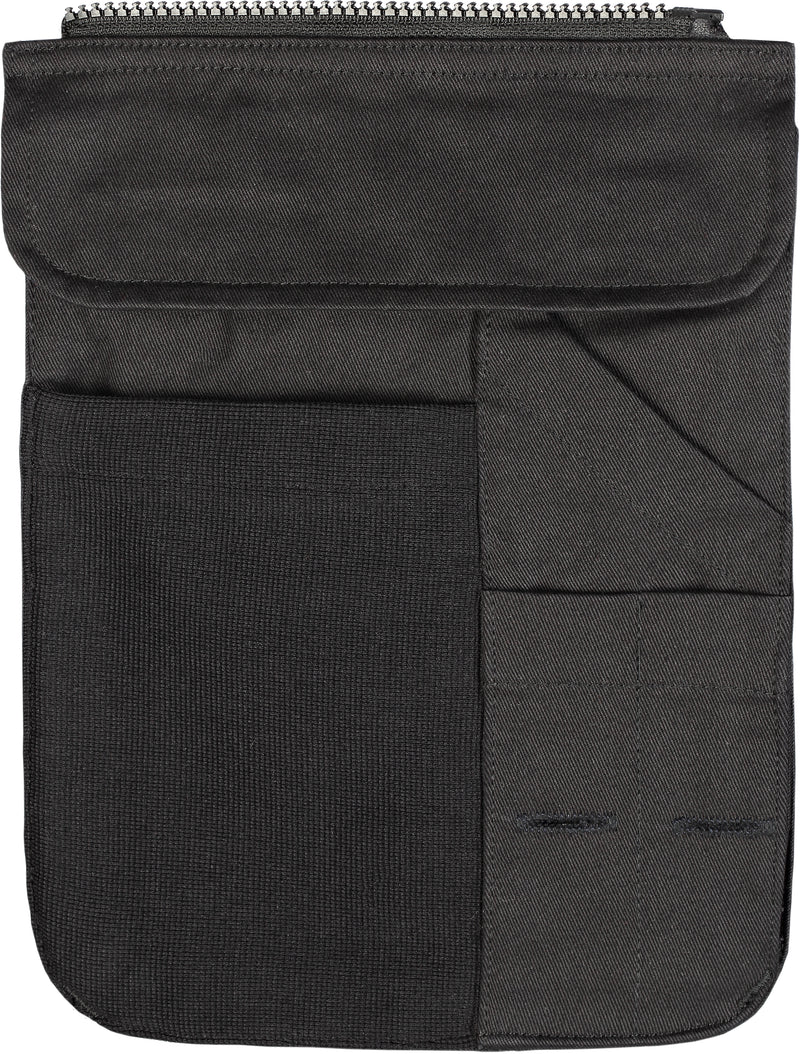 TRIUSO Rangertasche aus 100% Baumwolle, schwarz, 310 g