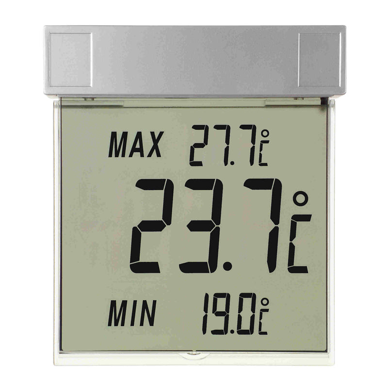 TFA VISION Fenster-Max-Min-Thermometer silber, wetterfest