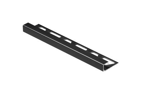 Schlüter QUADEC Winkelprofil Q100MGS, graphitschwarz, H 10 mm, 2,5 m