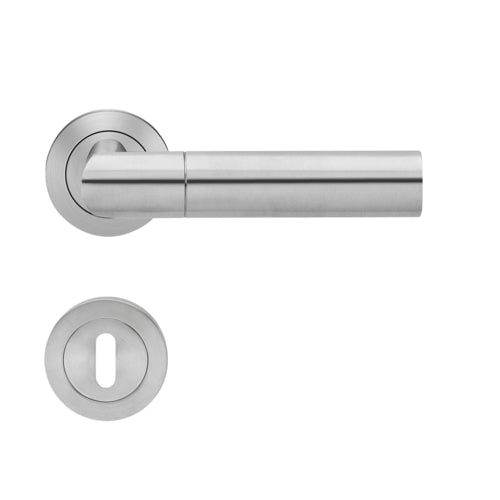 KARCHER DESIGN Rosettengarnitur Oregon Edelstahl matt (3-teilig)