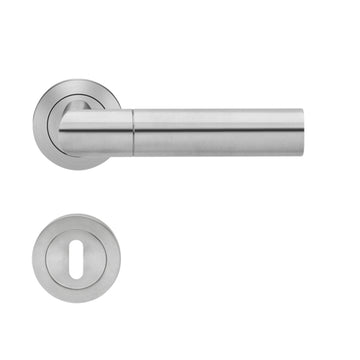 KARCHER DESIGN Rosettengarnitur Oregon Edelstahl matt (3-teilig)