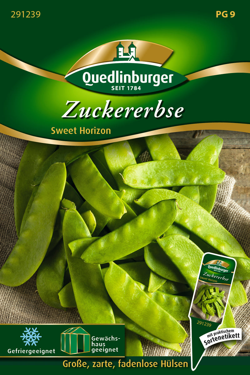 Quedlinburger Saatgut Zuckererbsen Sweet Horizon (PG 9 Premium)