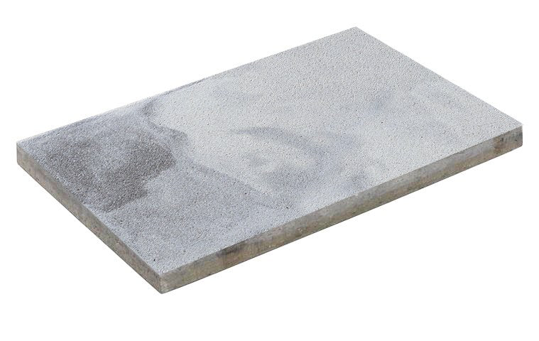 Diephaus RUSTICA Terrassenplatte aus Beton in Weiß-Schwarz, 60x40x4 cm