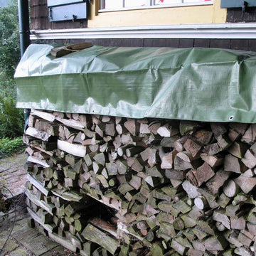 NOOR Reinhold Holz-Abdeckplane EASY 6,00 x 1,5 m grün, 90 g/m²